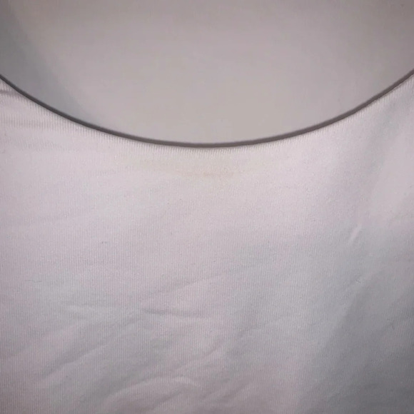 Aritzia Babaton White Sculpt Cropped Long Sleeve Shirt XS - Picture 11 of 11